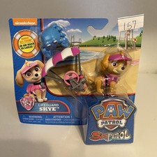 Paw Patrol Skye Lifeguard Figure Pink Sea Patrol With Sea Friend Spin Master