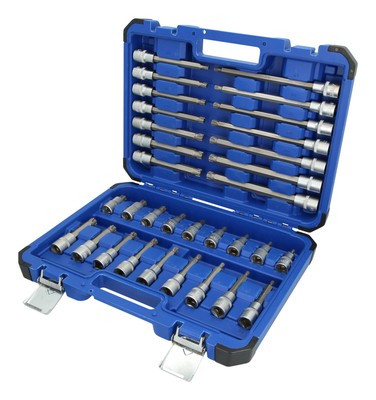 Brilliant Tools 1/2'' Steckschlüssel-Satz, 32-teilig, RIBE Profil - BT022032