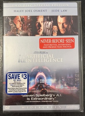 A.I. - Artificial Intelligence (DVD 2002,  2-Disc Special Edition) BRAND NEW