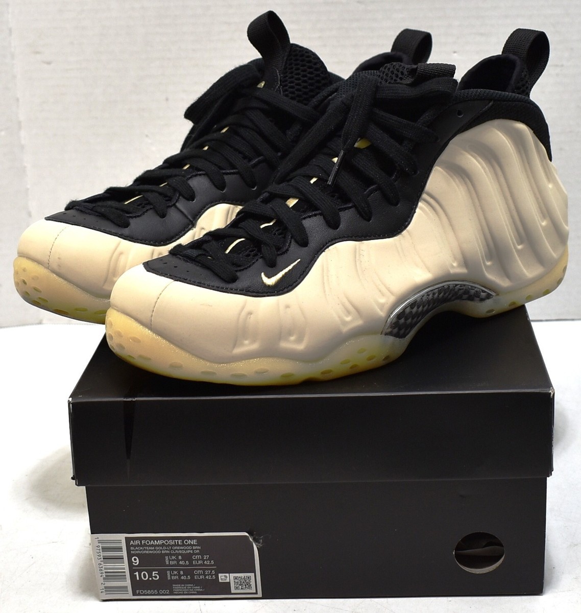 Nike Air Foamposite One Light Orewood Brown Men display picture 1