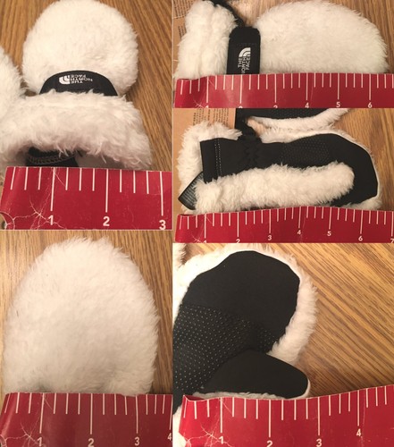 The North Face Kids Size S Suave OSO Mittens - Gardenia White (NWT) - Picture 9 of 9