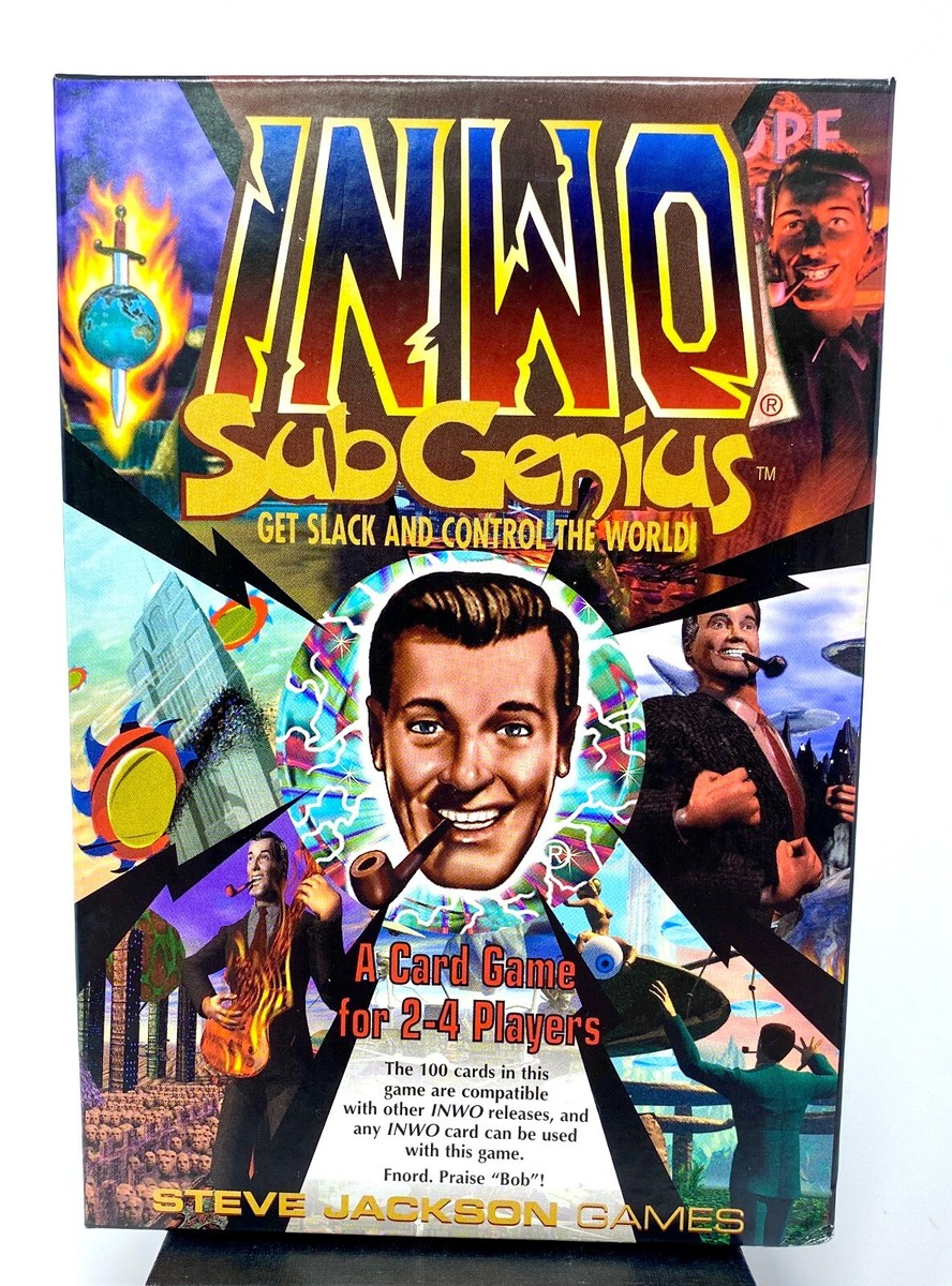 ■（未開封新品）INWO Sub Genius（スティーブジャクソンゲームズ） Steve Jackson Games Illuminati INWO SubGenius New World