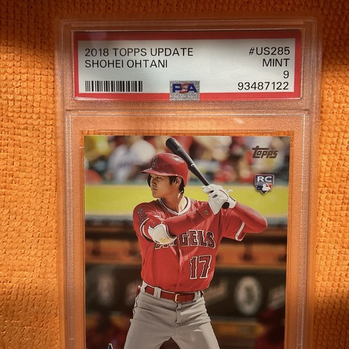 Shohei Ohtani Rookie 2018 Topps Update RC #US285 Angels Mint PSA 9 - Picture 5 of 7
