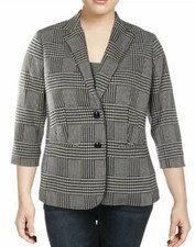 228 Ralph Lauren Polo 14W Houndstooth Equestrian Blazer Jacket RRL Coat Plaid