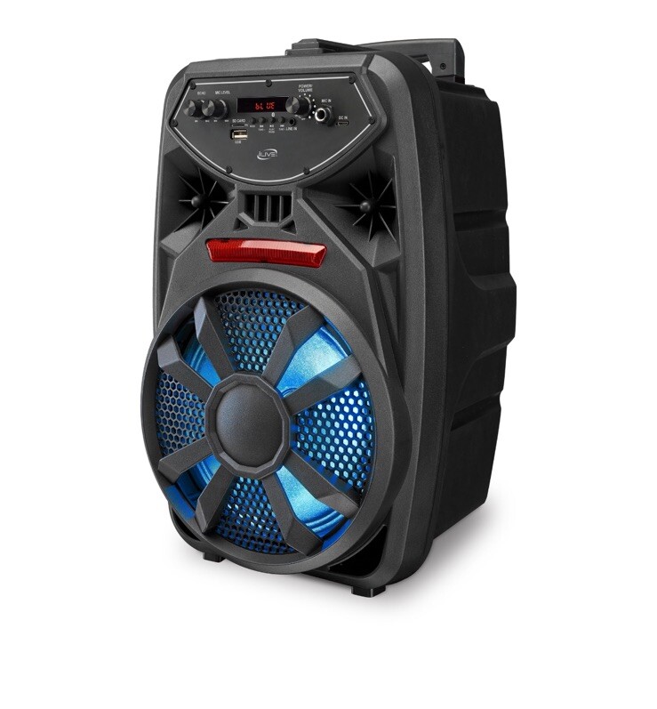 iLive ISB310B Bluetooth Tailgate Party Speaker - Black