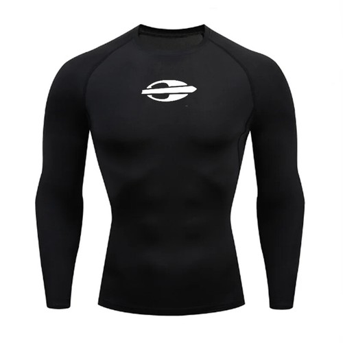 Men's Surfing Sun Protection Diving Suit, Anti Rash T-Shirt, Swimsuit Tight - Picture 24 of 53