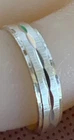 Vintage Milor Italy 925 Sterling Silver Diamond Cut  Ring Size 6 New