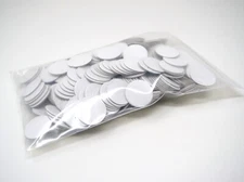  x300 - Blank 1" Circle Board Game Chits Tiles Counters Markers D&D Uncoated 1mm