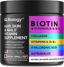 Hair Growth Supplement- Biotin Keratin for Hair Loss  Thinning Hair,Skin,Nails
