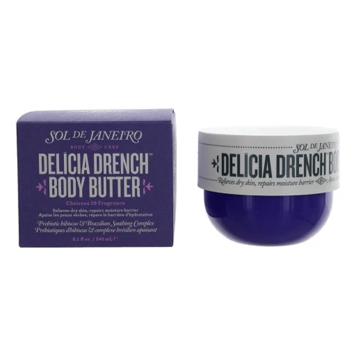 Delicia Drench Body Butter by Sol De Janeiro 8.1 oz Body And Care Lotion NIB