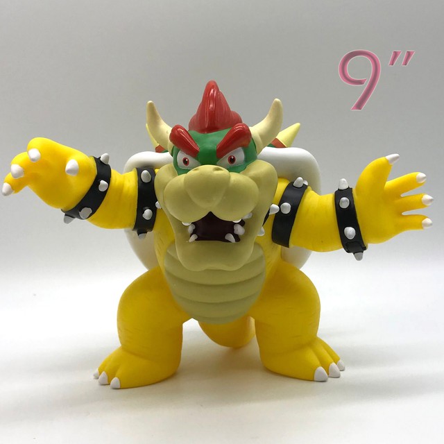 Super Mario Bros. Bowser Koopa Plastic PVC Figure Doll Toy Collectible 9