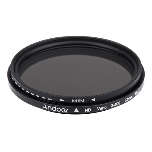 52mm Fader Neutral Density Adjustable ND2 to ND400 Variable T9W9 - Picture 10 of 12
