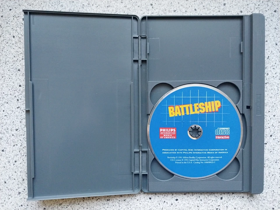 Battleship - Authentic Philips CD-i CDI Game with Long Box (1991) - Image 3 of 4