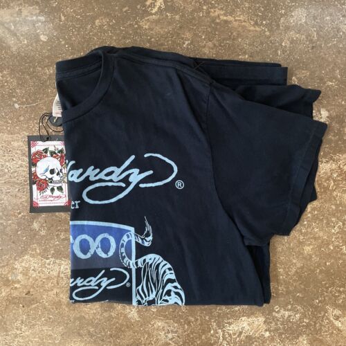 NWT Ed Hardy Designs Christian Audigier Tattoo T-Shirt XL USA - Picture 15 of 17