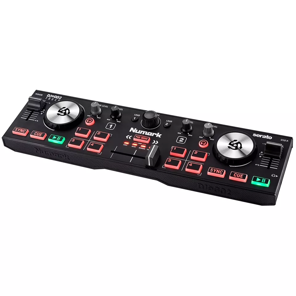 Numark DJ2GO2 Touch Serato DJ Lite Portable Pocket DJ Controller w Case - Image 4 of 4