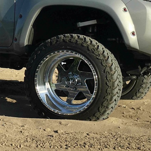 Spike Lug Nuts 14x2.0 Coarse Thread fit F250 F350 Super Duty PowerStroke Chrome - Picture 2 of 11