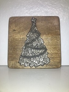 Mud Pie Christmas Tree 8” Board