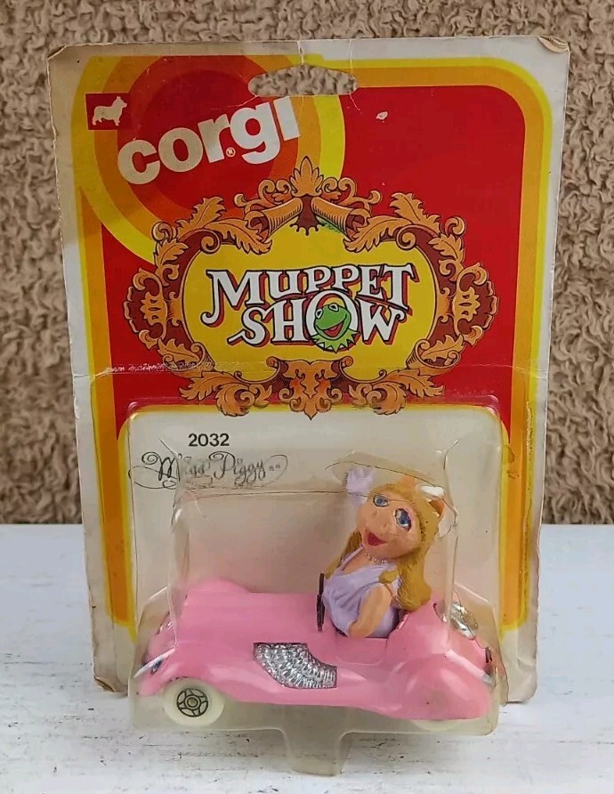 CORGI The Muppet Show MISS PIGGY Car #2032 Die-cast 3.75