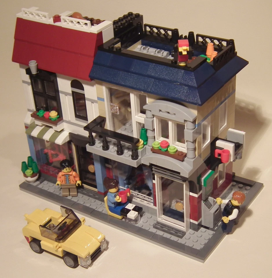 LEGO Creator 31026 Bike Shop & Cafe 3-in-1 With Box  Instructions & Minifigures, photo 3 of 5