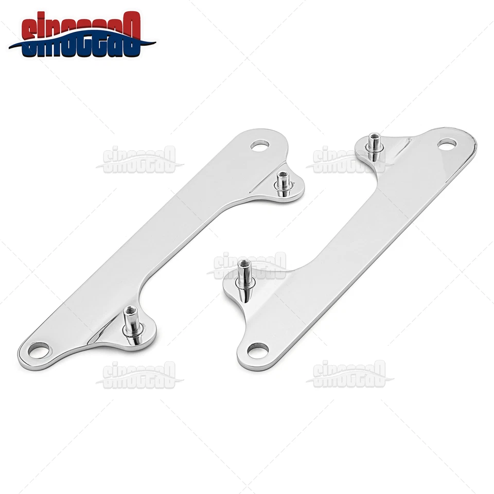 Chrome 4-Point Docking Hardware For Harley Dyna Switchback FLD Repl.52300065 - Image 3 of 4