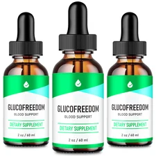 GlucoFreedom Drops - Official Formula (3 Pack)