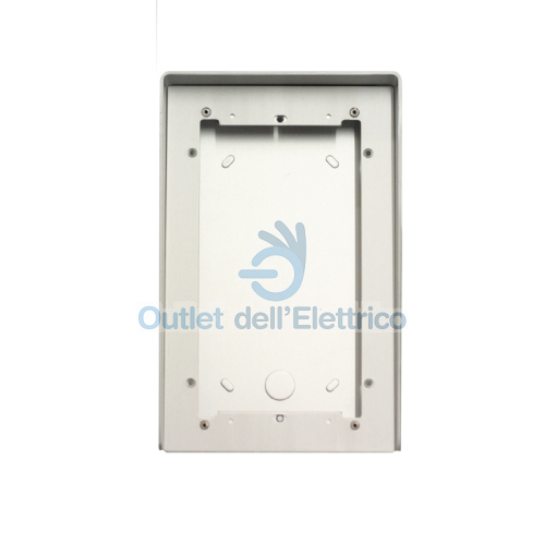 COMELIT 31162 CUSTODIA ANTIPIOGGIA IN ALLUMI NIO ANODIZZA.