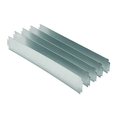 Bordura per prato 25 m 100 x 14 cm bordura per aiuole bordo per aiuole bordo per falciatura metallo V2Aox