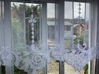 Curtain Panel Cafe Net Curtain Lace White Window Modern Decorative 