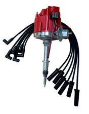 Distributor HEI + Delphi Wire Set For Toyota Land Cruiser FJ40 FJ60 2F 3F 4L V6