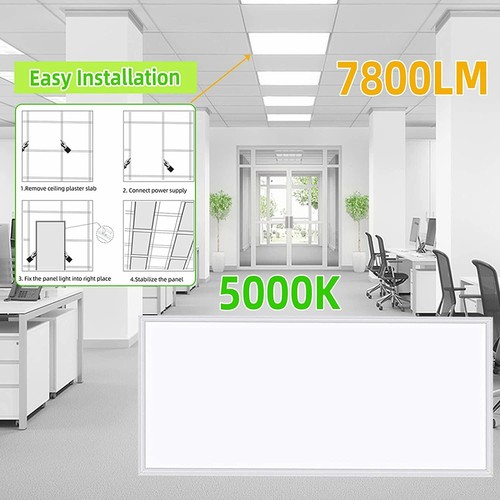 75 Watt Superior Life 2X4 LED Panel Light, 8400 lumens, Dimmable, 5000K Daylight - Picture 10 of 22