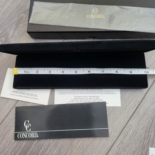 Vintage CONCORD Watch Box - Picture 4 of 9