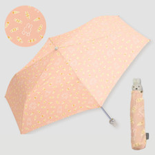 Miffy Folding Umbrella Face Handle Orange Candy Kawaii Japan New