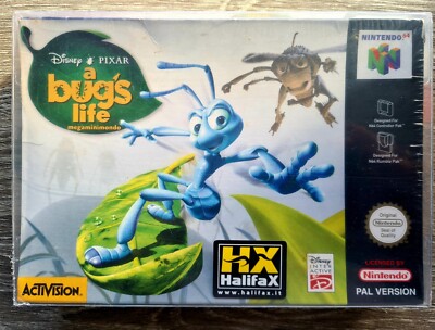 A Bug's Life - Nintendo N64 64 - PAL Sealed Seal Neu VGA UKG WATA CGC RGS Pixel