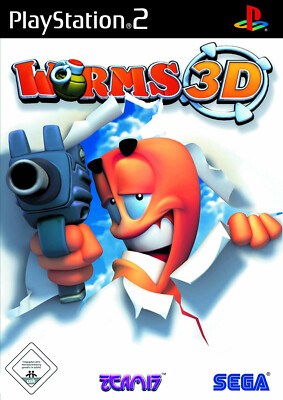 Worms 3D PS2 Playstation 2