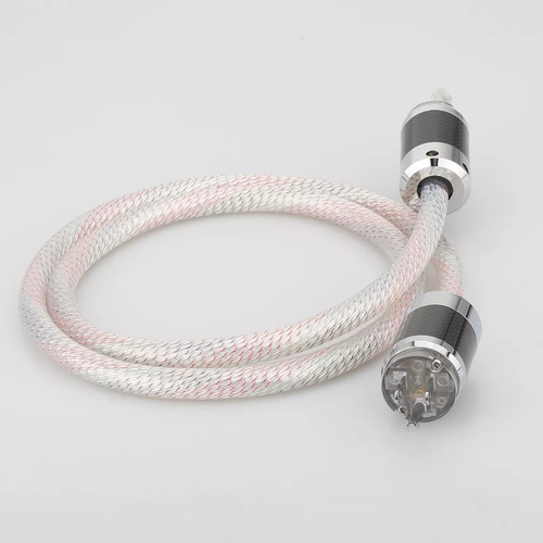 12Cores 7N OCC Silver Plated HiFi Audio Power Cable EU US AC Mains Supply Cord - Picture 15 of 19