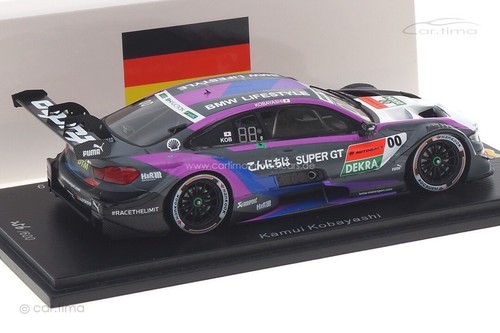 Bmw M4 Dtm Super Gt x Dream Race Fuji 2019 Kamui Kobayashi Spark 1:43 Sg643 - Picture 4 of 4