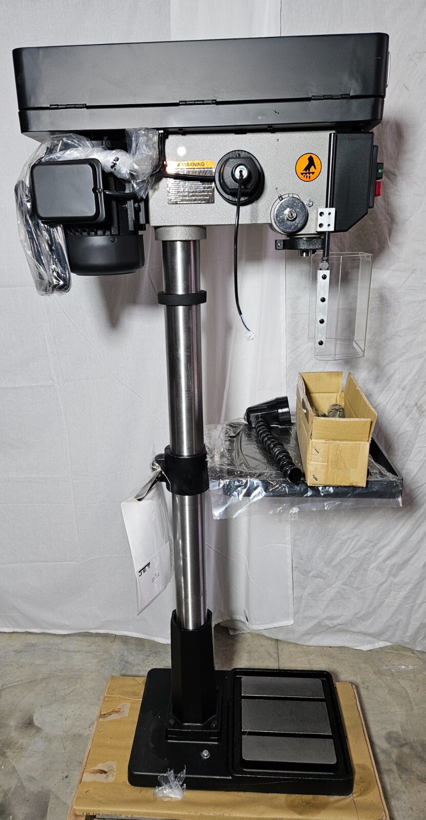 JET IDP17 17 in. Industrial Floor Drill Press Belt Fixed 115/230v