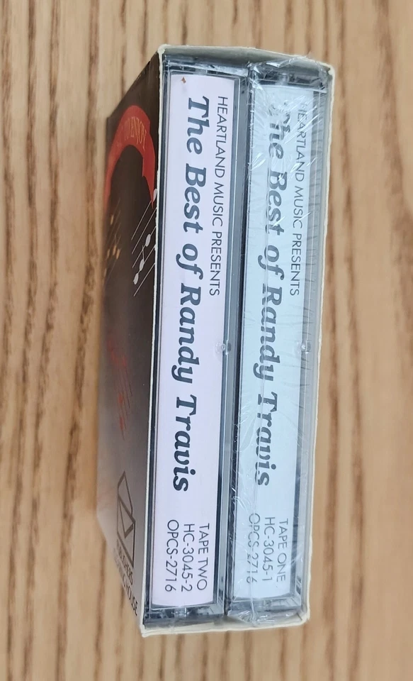 Brand New SEALED The Best Of Randy Travis 2 Cassette Tape Collection Cassettes - Image 4 of 4