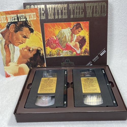 Gone With The Wind VHS MGM/UA Home Video Movie Box Set - Picture 21 of 24