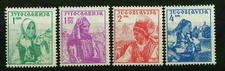 Yugoslavia Kingdom 1937 ☀ Philatelic Exhibition - National costumes ☀ MNH** OG