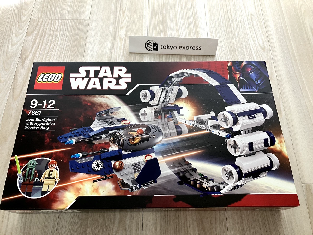 Se venligst rookie Tilbud LEGO Star Wars Jedi Starfighter w/Hyperdrive Booster Ring(7661)SEALED See  PHOTOS | eBay