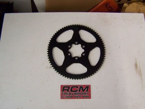 OSET 12.5 ECO 76T 9MM CATENA PIGNONE POSTERIORE ACCIAIO - Foto 2 di 2