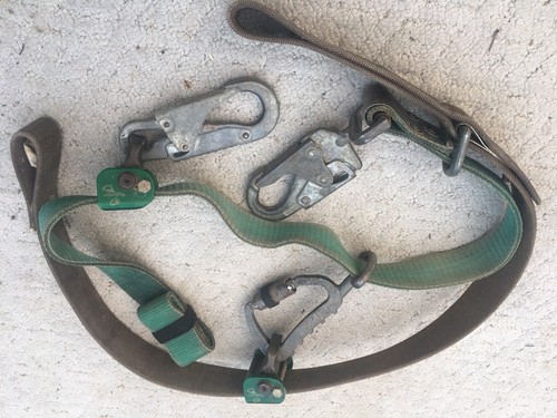 Buckingham lineman climbing gear set w/488 R/DWDC SZ 20,22,23,24,25 28 - Picture 7 of 7
