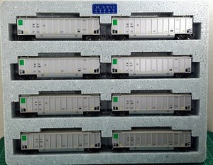 N-Scale-KATO-Bethgon-Protein-Gondola-039-SBTX-039-8-Car-Set-2-Item-106-4653