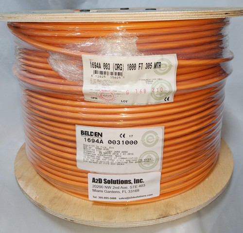 Belden 1694A - 1000' - HD/SDI 18AWG RG6 HD - MULTIPLE COLORS - Picture 4 of 11