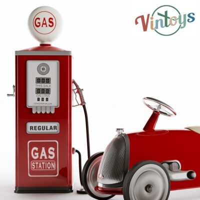 Small Foot - Officina Con Distributore Di Benzina, Ponte Di Parcheggio, Autolavaggio E Accessori Come Pompe Di Benzina E Benzinaio A Partire Dai 3 Anni Di Et 0 5