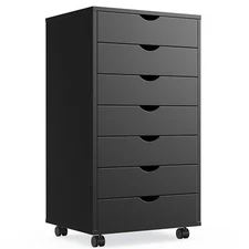 Office Document Drawer Cabinet, 5 Drawers/7 Drawers, Movable Storage Cabinet