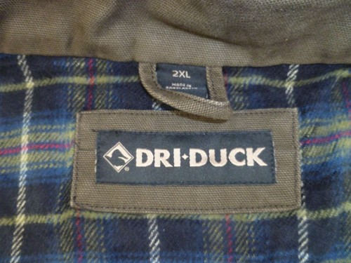 NEW Men's Dri Duck Maverick Work Jacket- 2XL, Tobacco (5028) NWOT - Picture 3 of 11