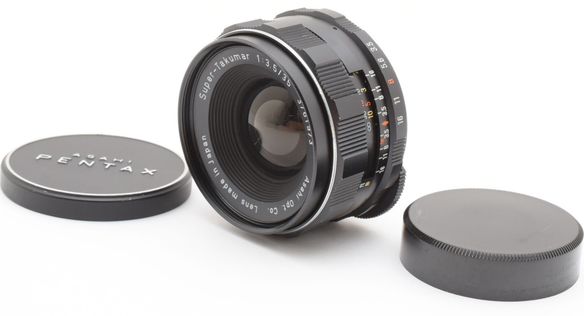 超美品 PENTAX M42 SMC TAKUMAR 3.5 35mm H138 Pentax Super-Multi-Coated Takumar 35mm f/3.5 M42 Lens w/ Cap [Near