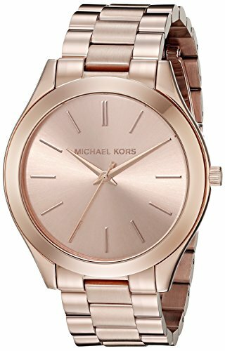 Michael Kors Runway Rose Dial Stainless Steel Quartz Ladies 